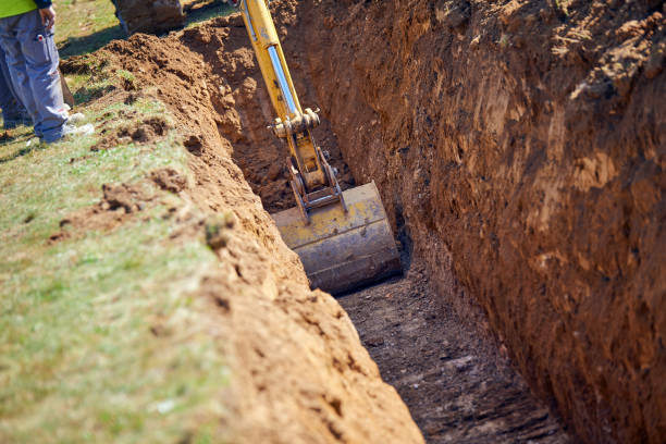 trench digging